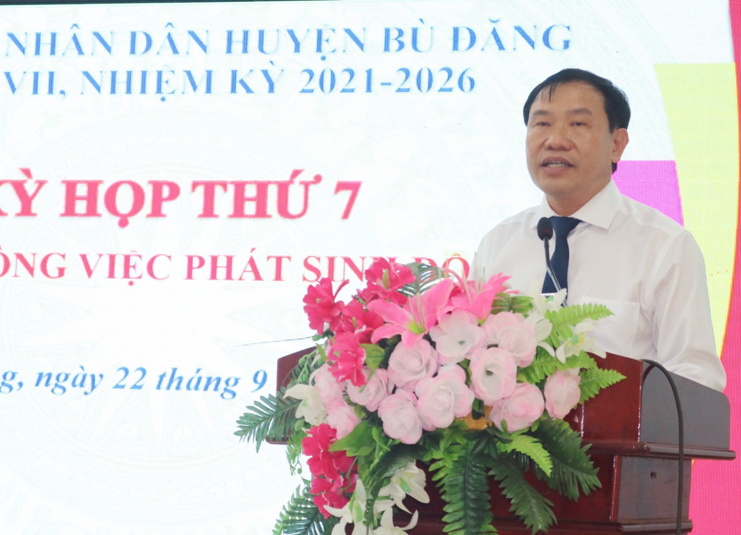 Tân Chủ tịch UBND huyện Bù Đăng khoá VII, nhiệm kỳ 2021-2026