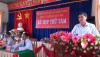 Xã Nghĩa Trung tổ chức Kỳ họp thứ tám HĐND xã khóa VI, nhiệm kỳ 2016-2021