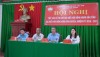Đại biểu HĐND tỉnh, huyện tiếp xúc cử tri xã Nghĩa Trung và thị trấn Đức Phong sau kỳ họp tứ Tám, nhiệm kỳ 2016-2021