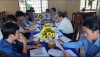 Đoàn công tác của huyện kiểm tra tiến độ thực hiện 19 tiêu chí nông thôn mới tại xã Bom Bo